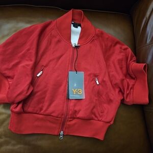 Y3 Classic Cropped Track Jacket SS S Small NWT Y-3 Yohji Yamamoto Adidas